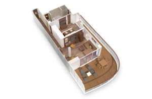 AIDA Cruises-AIDAperla-AIDAprima-AIDA-Perla-Prima-schip-Cruiseschip-Categorie SC-Suite-diagram