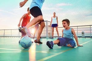 Sportieve activeiten - Voetballen - AIDA Cruises - AIDAdiva - AIDAbella - AIDAluna