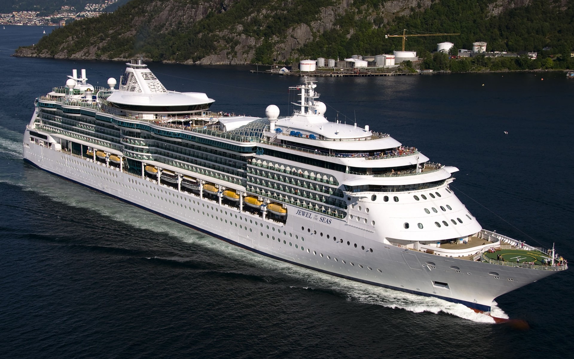 cruise ship with one passenger