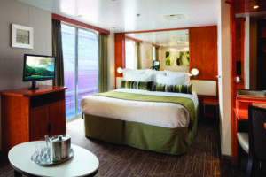 Norwegian-cruise-line-Norwegian-Pride-of-America-schip-cruiseschip-categorie-SJ-2-bedroom-family-suite-beperkt-zicht