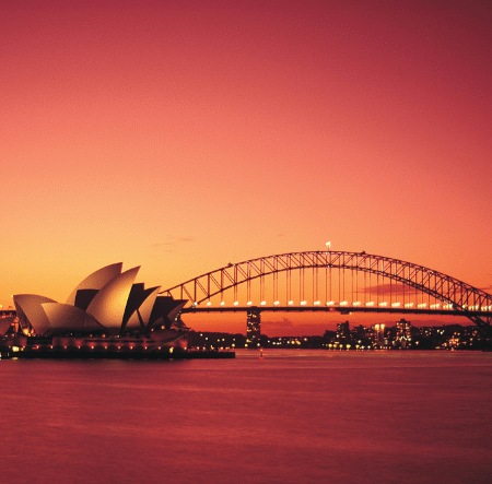 Sydney-Cruise-Wereldcruise-Bestemming-Operahuis-Haven-Harborbridge