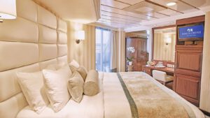 Princess-cruises-Pacific-princess-schip-cruiseschip-categorie S2-S3-Suite met balkon