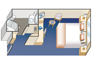 Princess-cruises-Sapphire-princess-schip-cruiseschip-categorie IA-IB-IC-ID-IE-IF-binnenhut -diagram