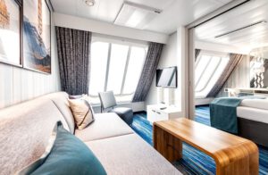 TUI Cruises-Mein Schiff 1-Mein Schiff 2-schip-Cruiseschip-categorie A-B-familie buitenhut