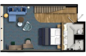 TUI Cruises-Mein Schiff 1-Mein Schiff 2-schip-Cruiseschip-categorie-Himmel-und-meer-suite-diagram