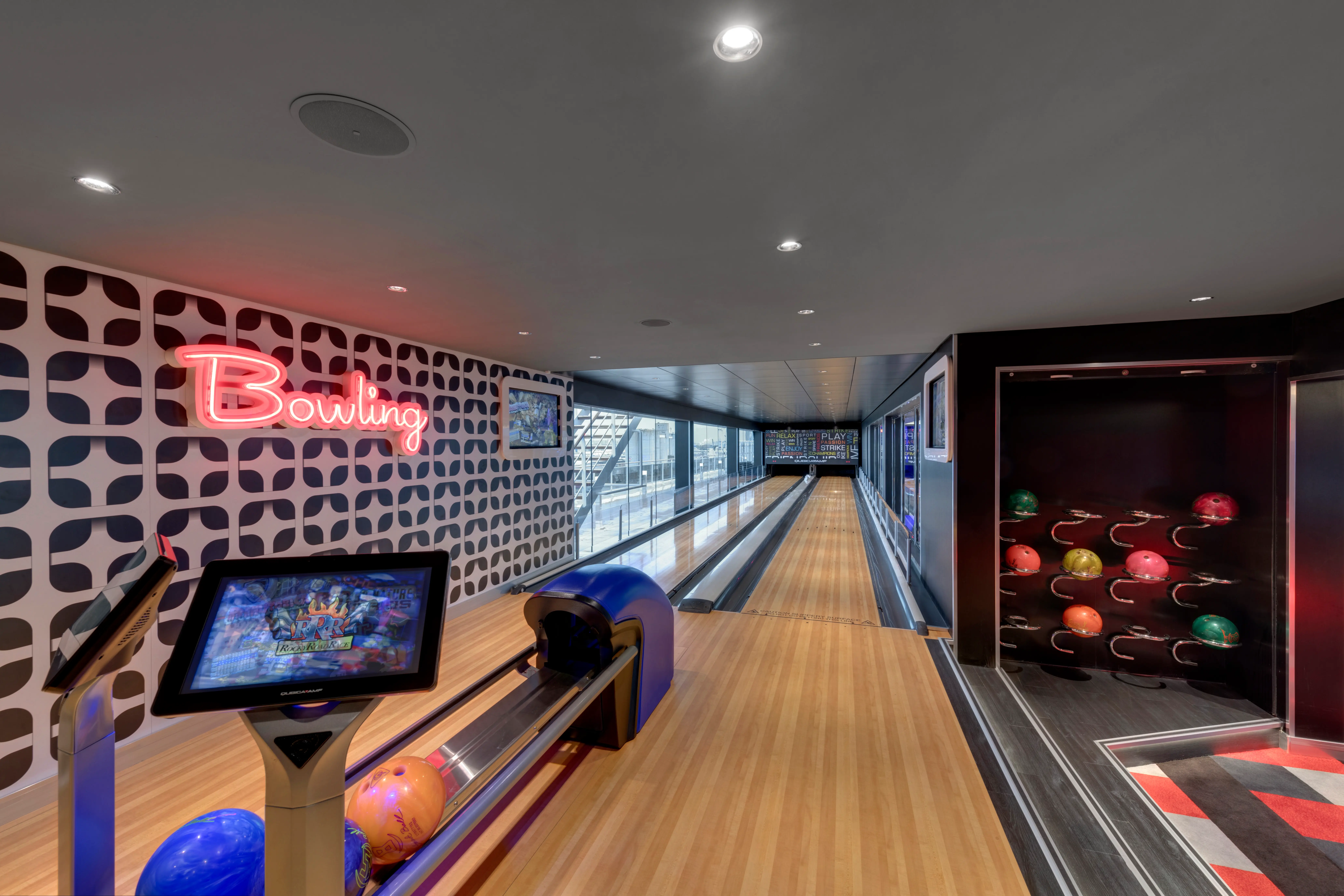 Geniet van een gezellig avondje bowlen aan boord MSC Virtuosa
