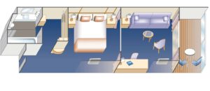 Princess-cruises-enchanted-sky-princess-schip-cruiseschip-categorie M1-M6-MA-MB-MC-ME-MF-Club Class-Mini Suite-Premium-diagram