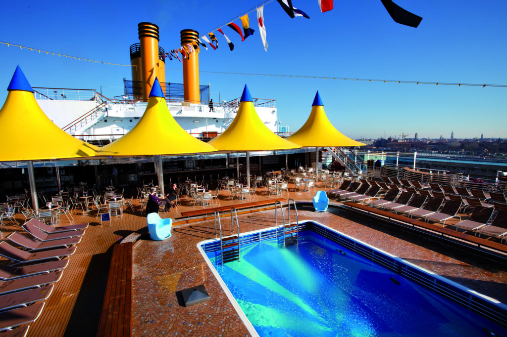 Cruiseschip-Costa Deliziosa-Costa Cruises-Zwembad