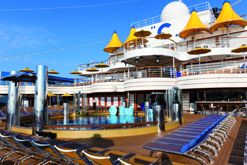 Cruiseschip-Costa Favolosa-Costa Cruises-Zwembad