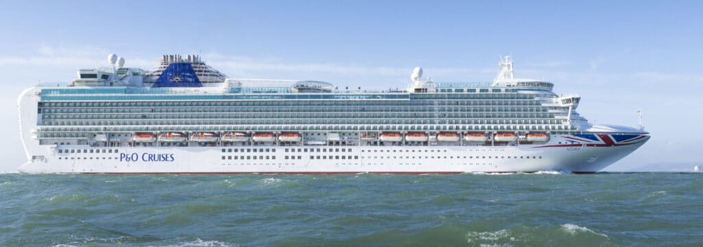 Cruiseschip-Azura-P&O Cruises-Schip