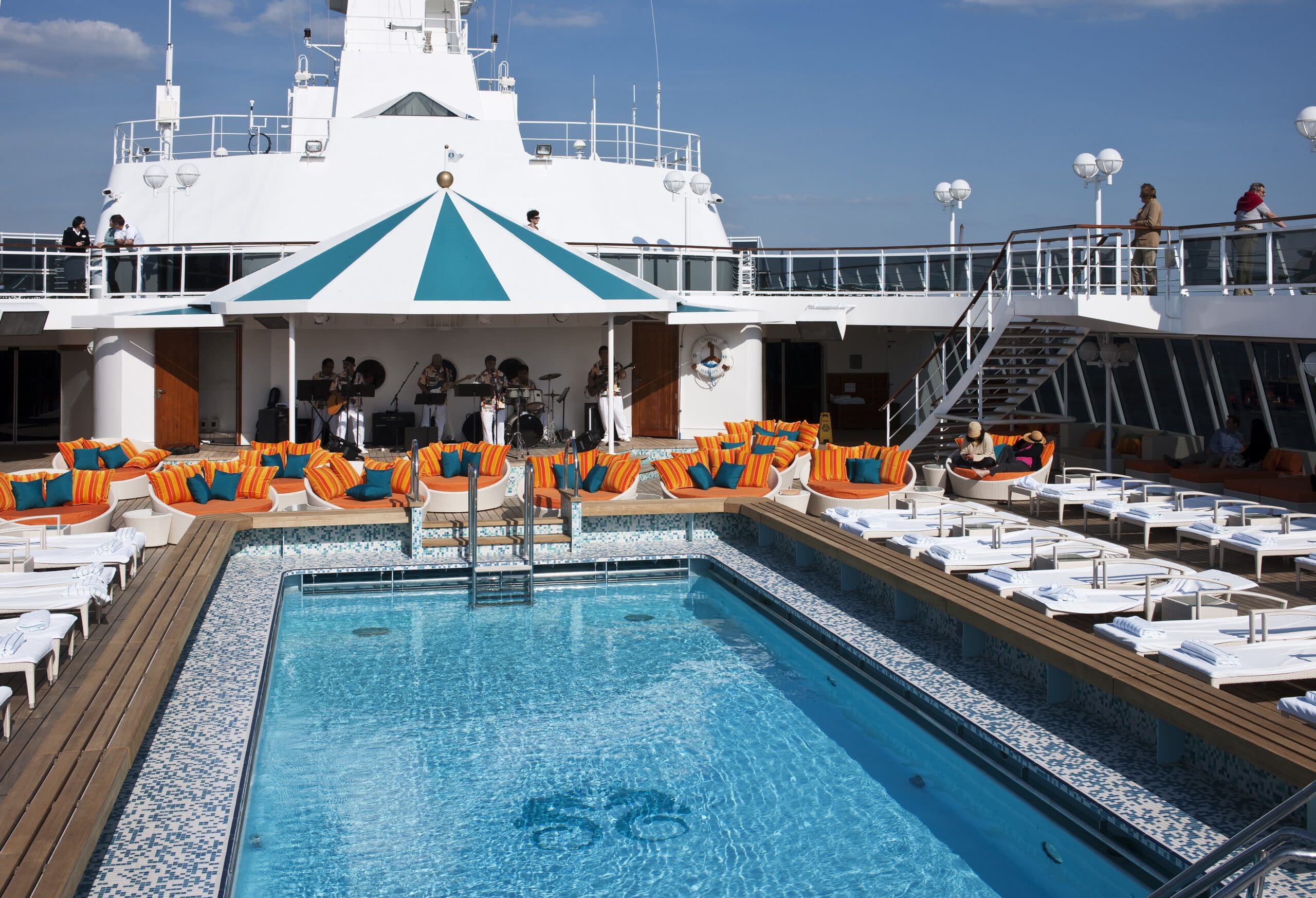 Cruiseschip-Crystal Serenity-Crystal Cruises-Pool