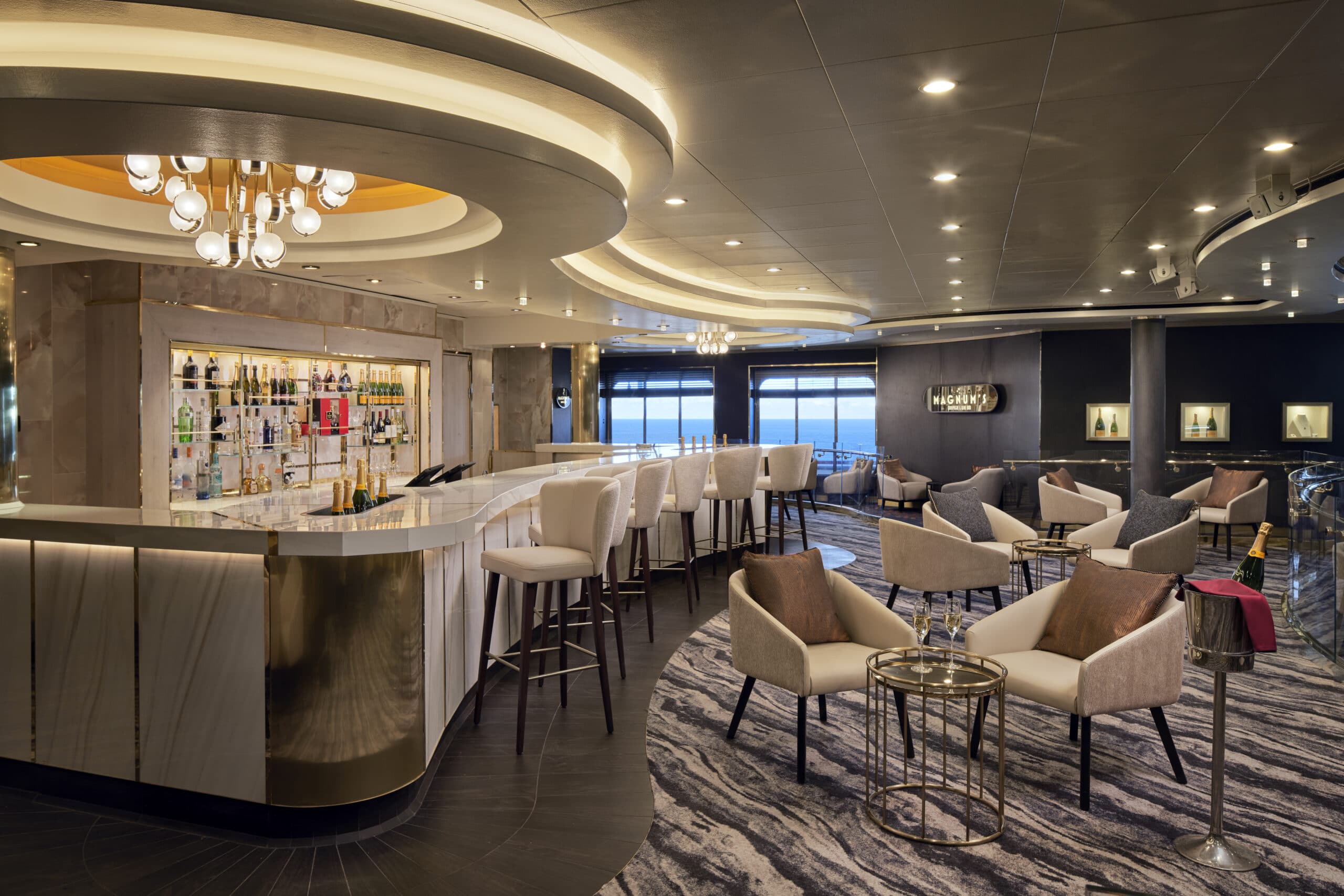 Cruiseschip-Norwegian Spirit-Norwegian Cruise Line-Champagne Bar