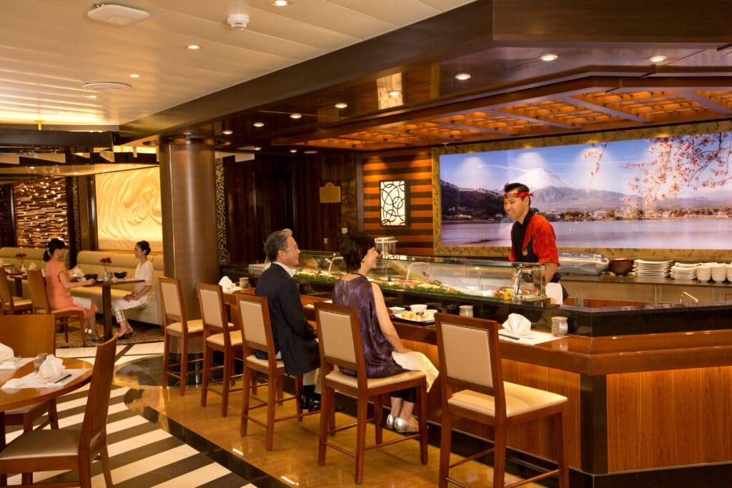 Cruiseschip-Diamond Princess-Princess Cruises-Sushi Bar