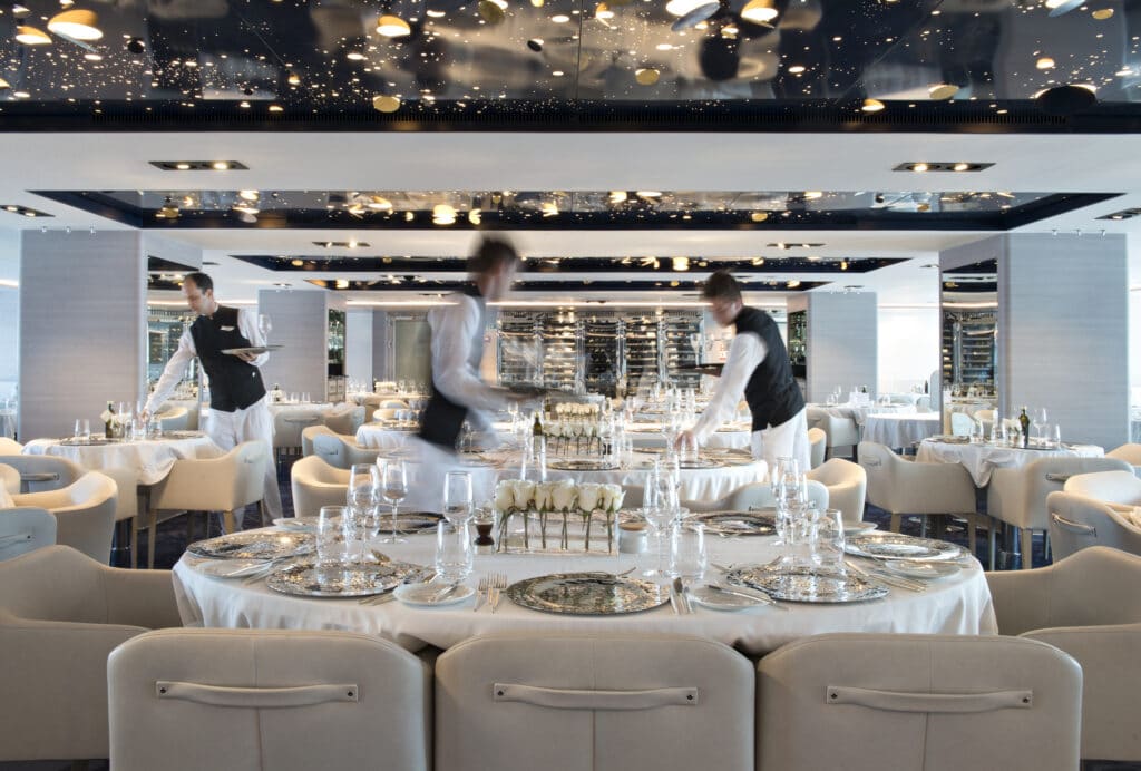 Cruiseschip-Le Lyrial-Ponant Yacht Cruises-Restaurant