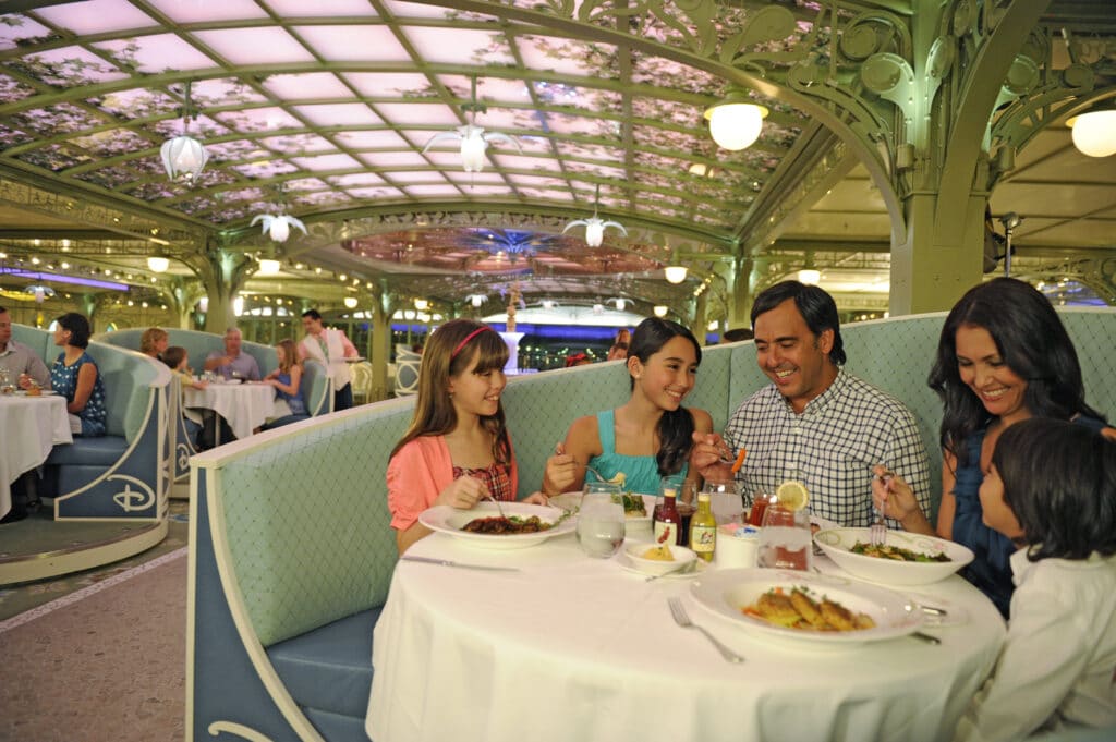 Cruiseschip-Disney Fantasy-Disney Cruise Line-Restaurant Enchanted Garden