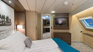 Cruiseschip-Hurtigruten-MS Richard With-schip-Expedtion Suite-Suite-Categorie M4