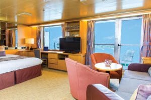 P&O Cruises-P&O Arcadia-schip-Cruiseschip-Categorie B1-B2-B4-Suite