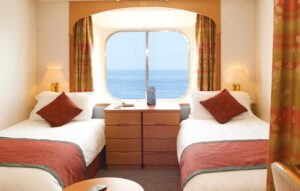 P&O Cruises-P&O Aurora-schip-Cruiseschip-Categorie KB-KD-Larger sea view cabin
