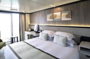 P&O Cruises-P&O Britannia-schip-Cruiseschip-Categorie HA-HB-HC-HD-HE-HF-standard balcony cabin