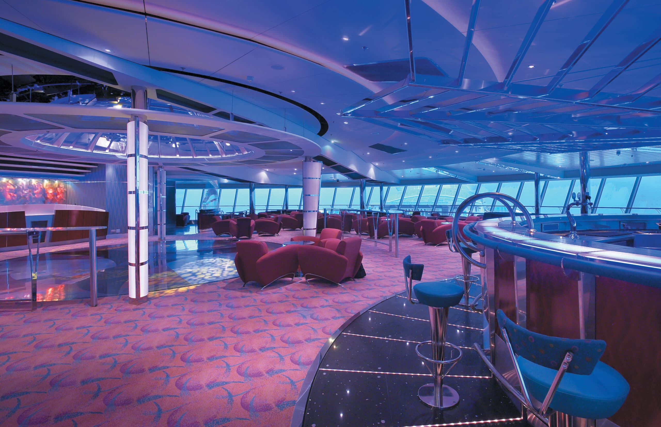 Cruiseschip-Serenade of the Seas-Royal Caribbean International-Lounge