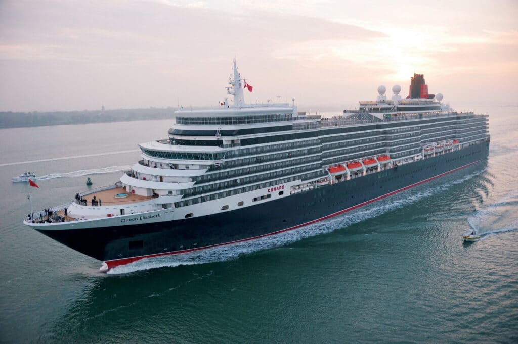 Cruiseschip-Queen Elizabeth-Cunard-Schip