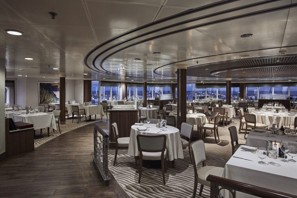 Cruiseschip-Silver Whisper-Silversea Cruises-Restaurant La Terrazza