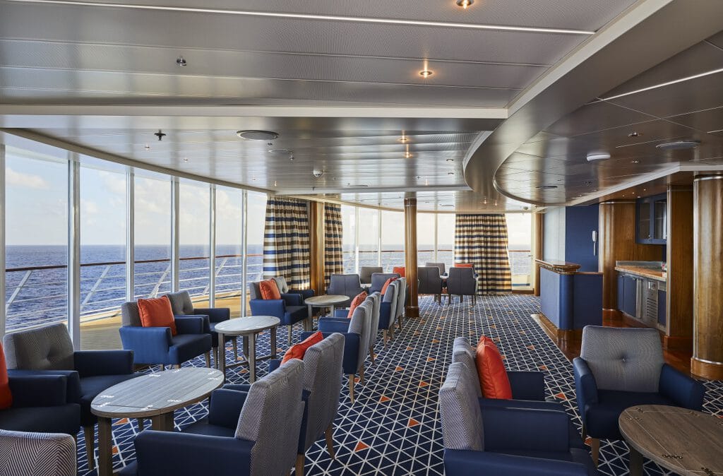 Cruiseschip-Silver Shadow-Silversea Cruises-Observation Lounge