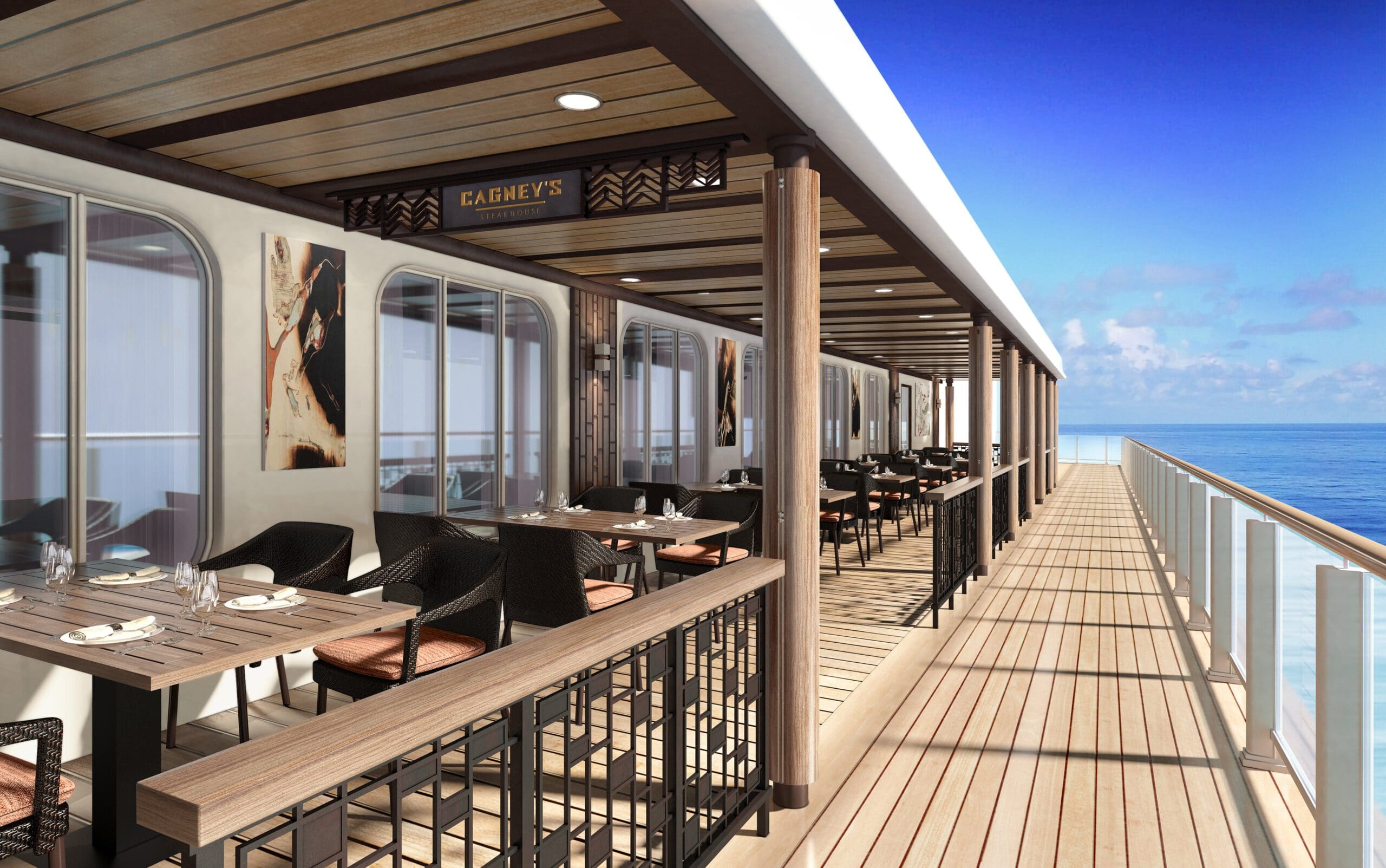 Cruiseschip-Norwegian Encore-Norwegian Cruise Line-Cagney’s on the Waterfront