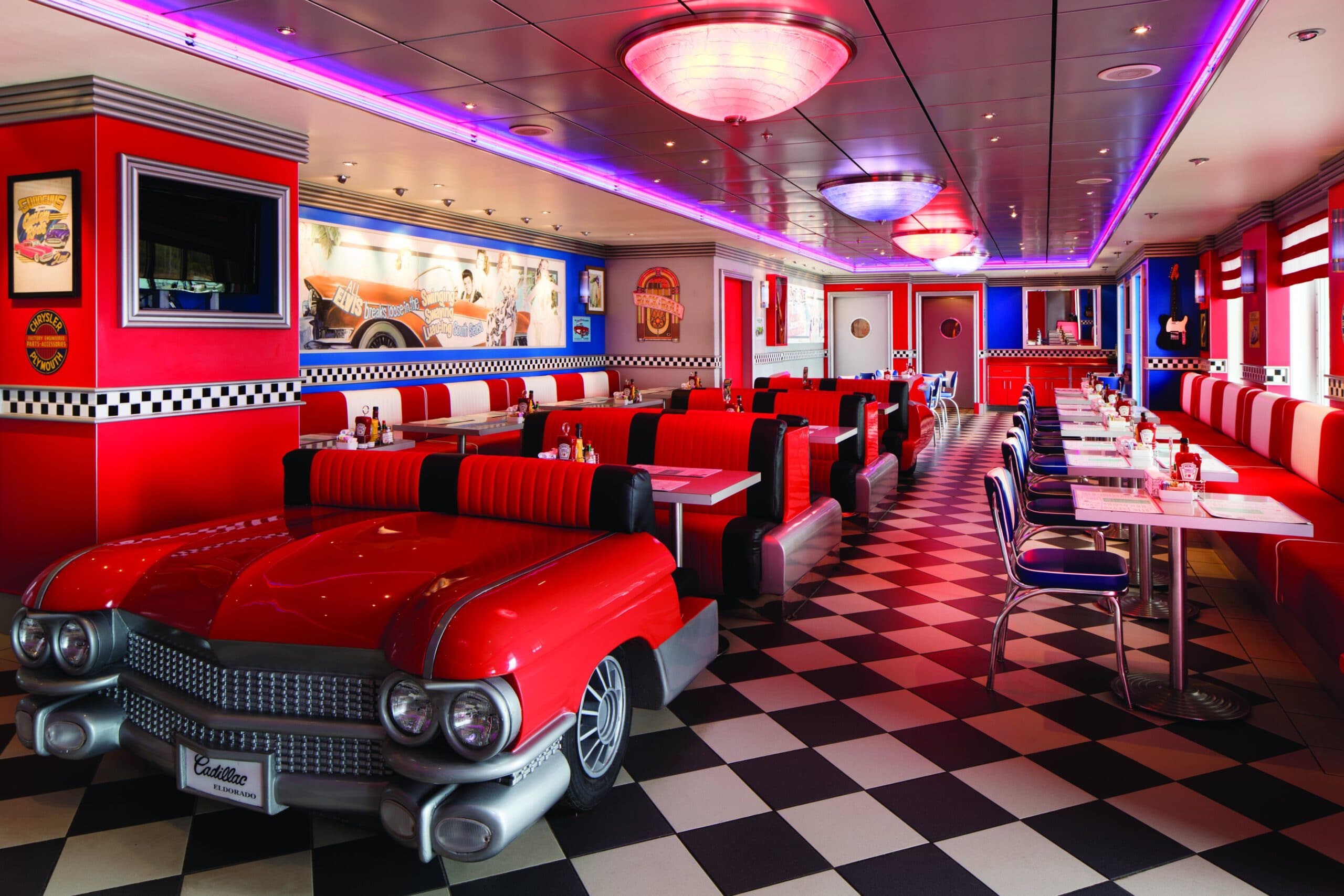 Cruiseschip-Pride of America-Norwegian Cruise Line-Cadillac Diner