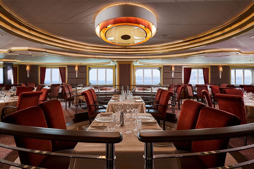 Cruiseschip-Silver Dawn-Silversea Cruises-Restaurant