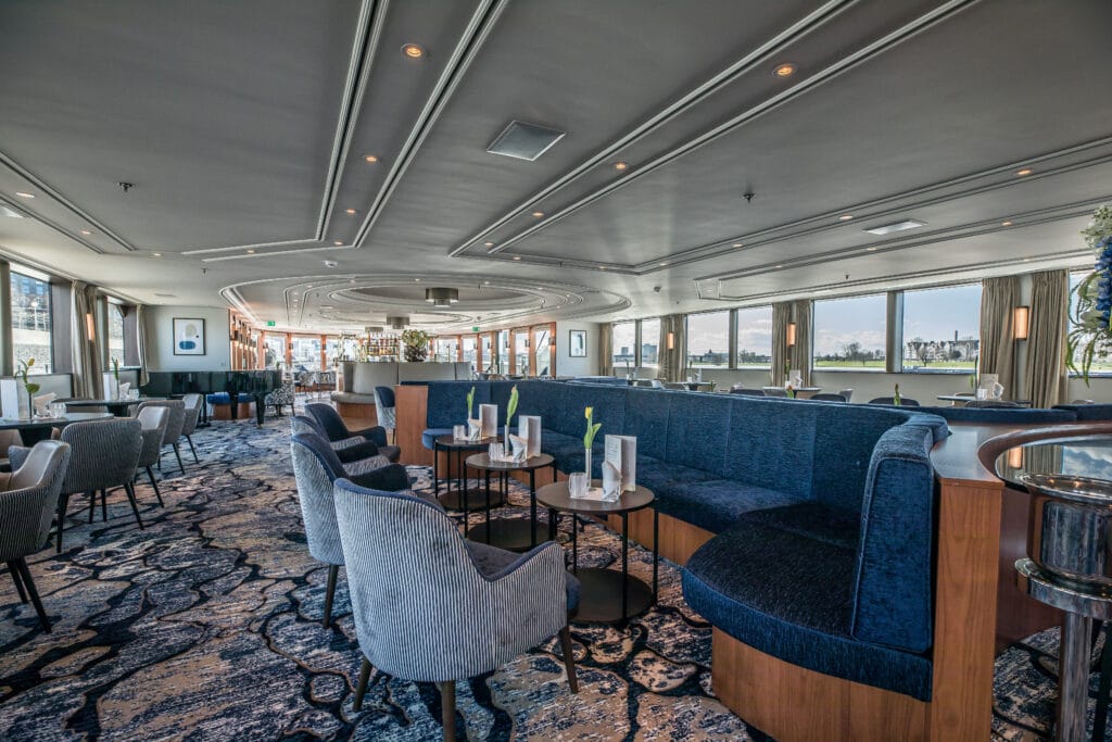 Rivierschip-Viva Cruises-MS Viva Tiara-Cruise-Lounge-Bar