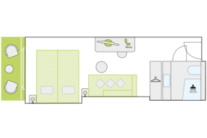 Rosa-A-Rosa-Alva-schip-riviercruiseschip-categorie D-buitenhut-diagram