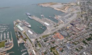 Cherbourg-haven-overzicht