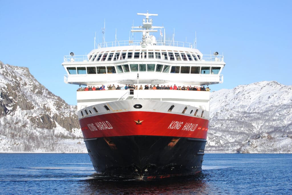 Hurtigruten-MS Kong Harald-Schip-Cruiseschip-Schip