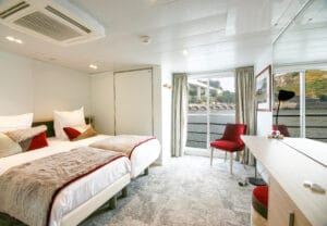 Rivierschip-CroisiEurope-MS Miguel Torga-Cruise-Suite-Tussendek
