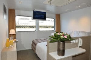 Rivierschip-CroisiEurope-MS Loire Princesse-Cruise-Hutcategorie-Buitenhut-Hoofddek
