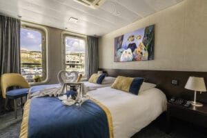 CroisiEurope-MS Belle de L'Adriatique-Cruise-Hutcategorie-Hut met grote ramen