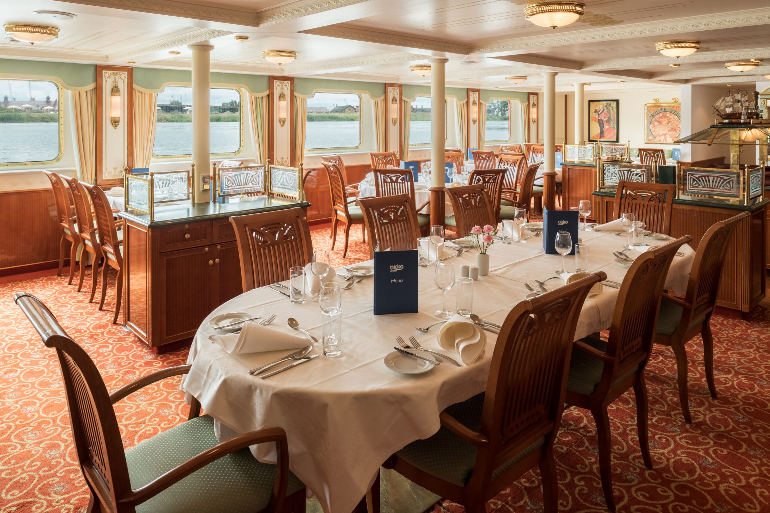 Rivierschip-Nicko Cruises-MS Frederic Chopin-Cruise-Restaurant