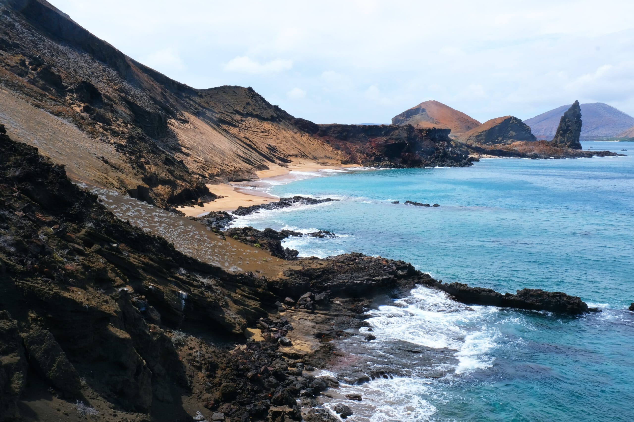 Galapagos-Eilanden-Baltra-cruise-haven-uitzicht