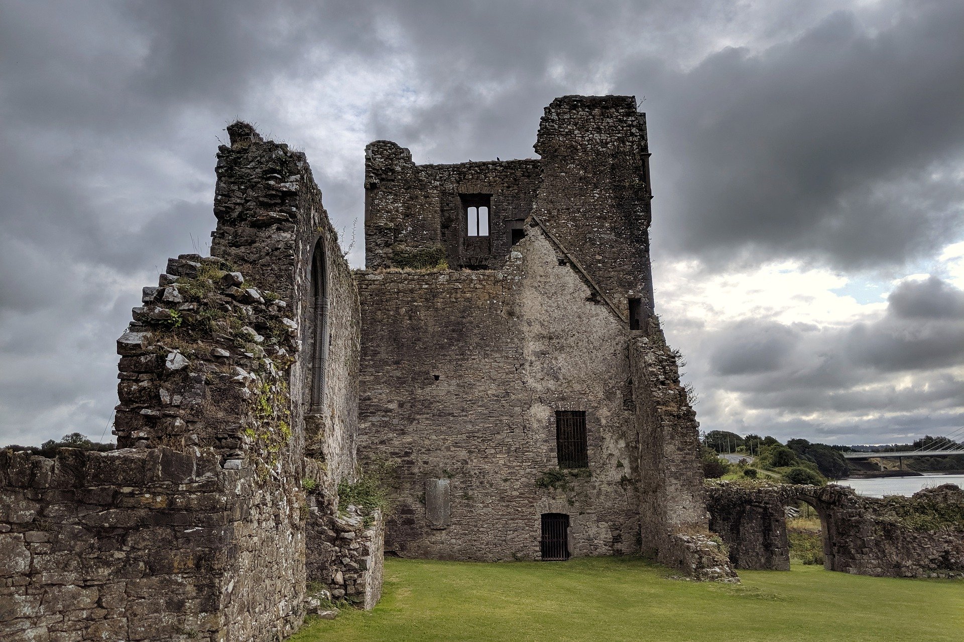Ierland-Waterford-overblijfselen-oud kasteel