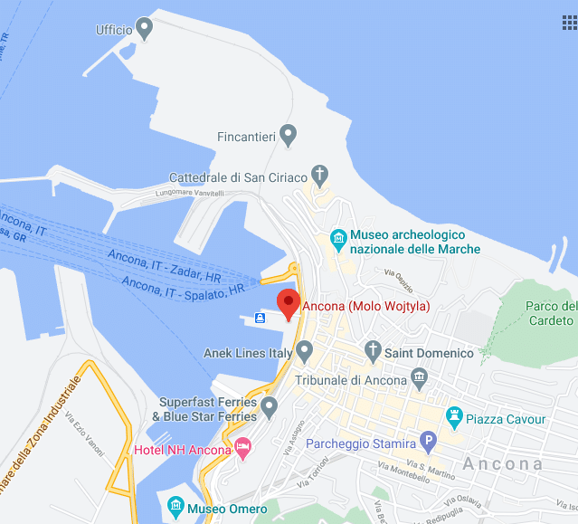Italie-Ancona-cruise-haven-map
