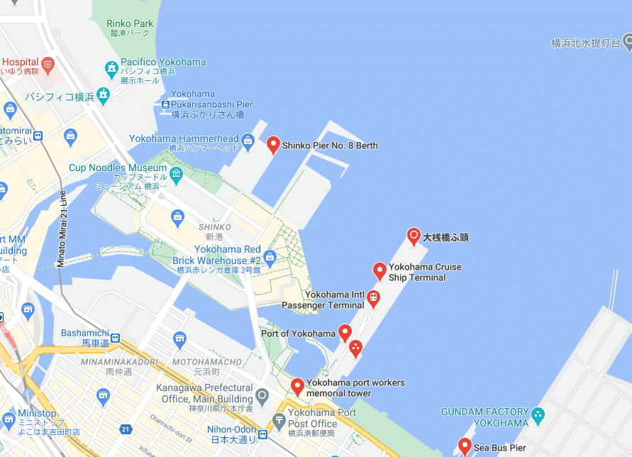 Japan-Tokyo-Yokohama-cruise-haven-map