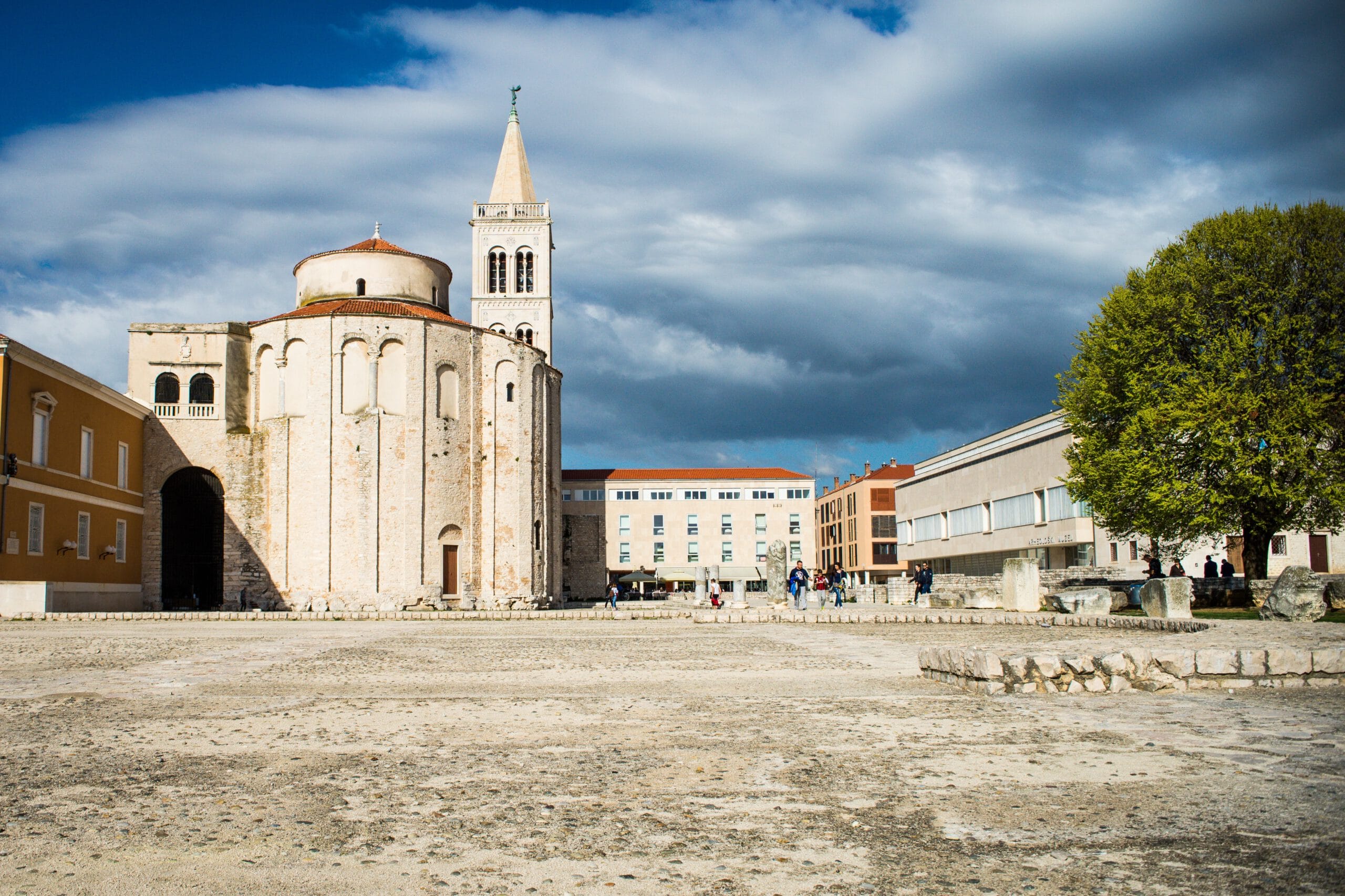Kroatië-Zadar-centrale markt