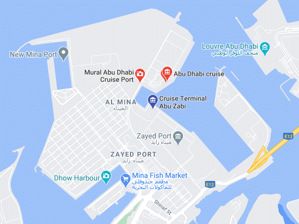 Verenigde-Arabische-Emiraten-abu-dhabi-cruise-haven-map