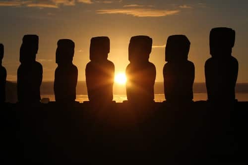 Chili-paaseiland-zonsondergang-beelden