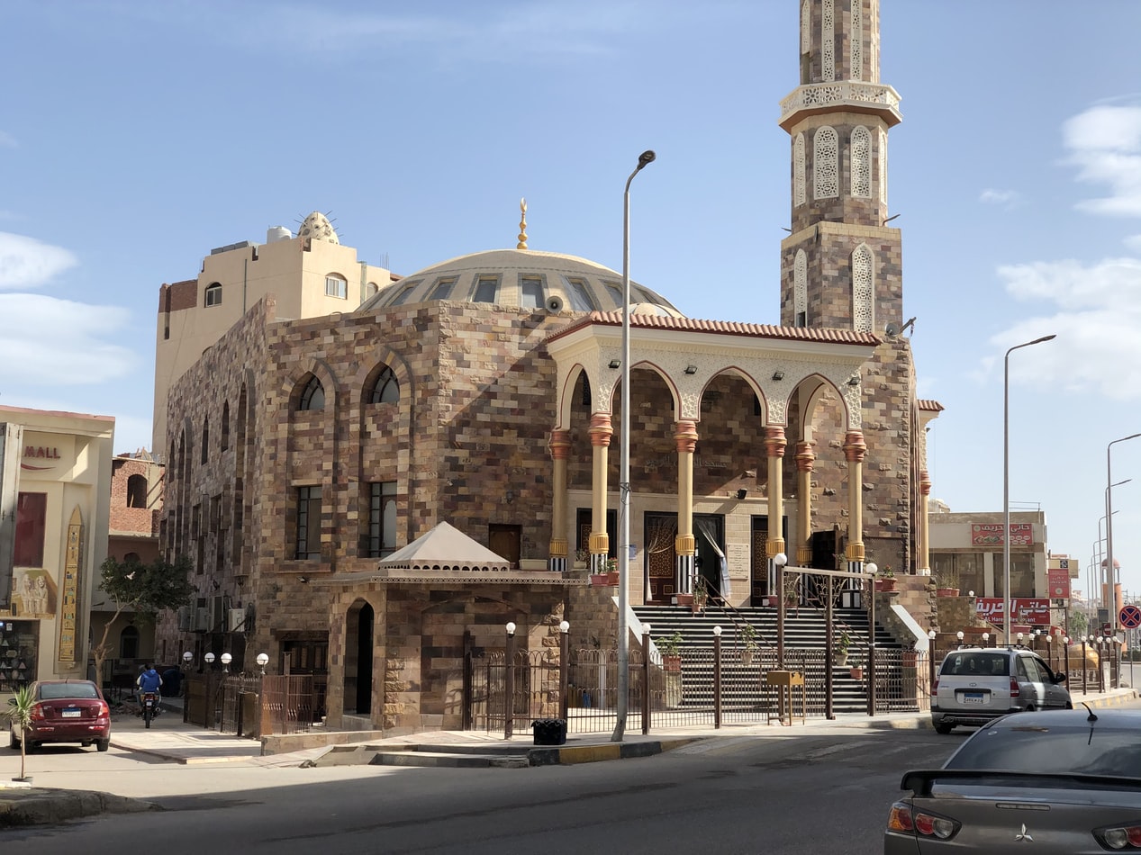 Egypte-safaga-moskee-architectuur