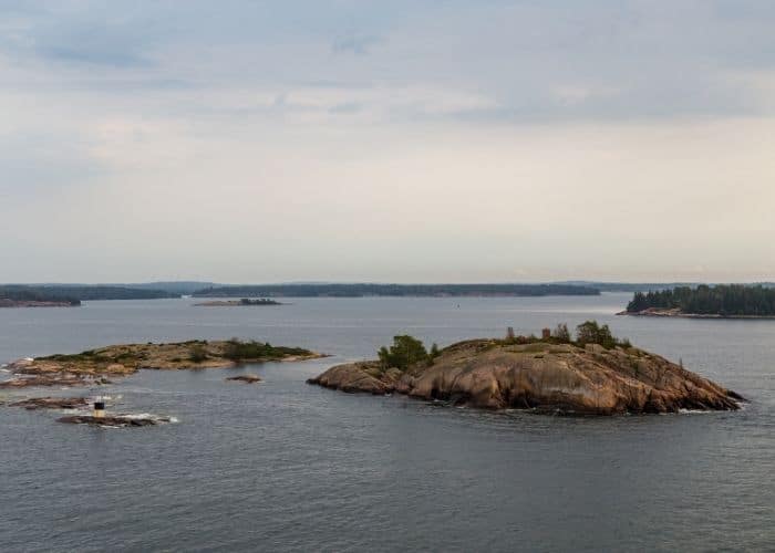 Finland-Mariehamn-uitzicht-zee-eilanden