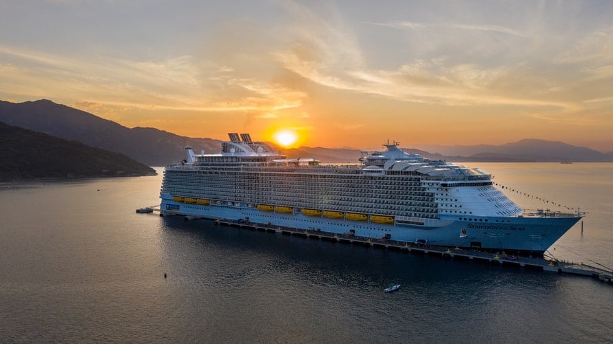 Haïti-labadee-cruise-schip-zee-zonsondergang