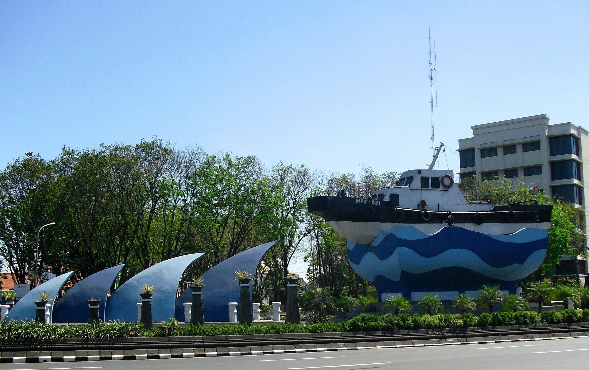 Indonesie-Java-Surabaya-monument