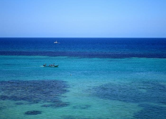 Jamaica-ocho-rios-zee-blauw